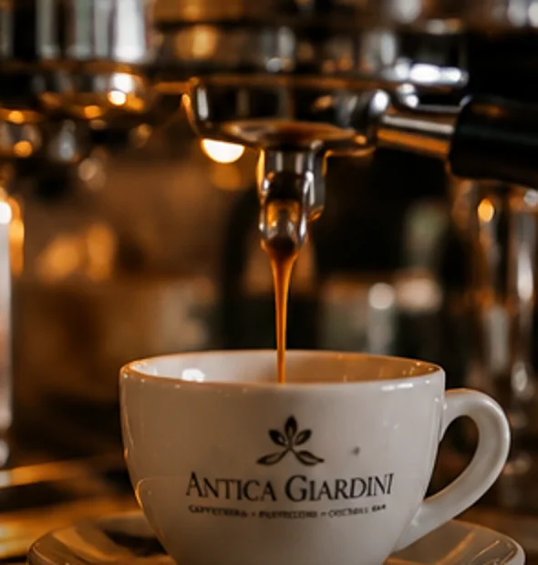 Caffetteria, atmosfera calda